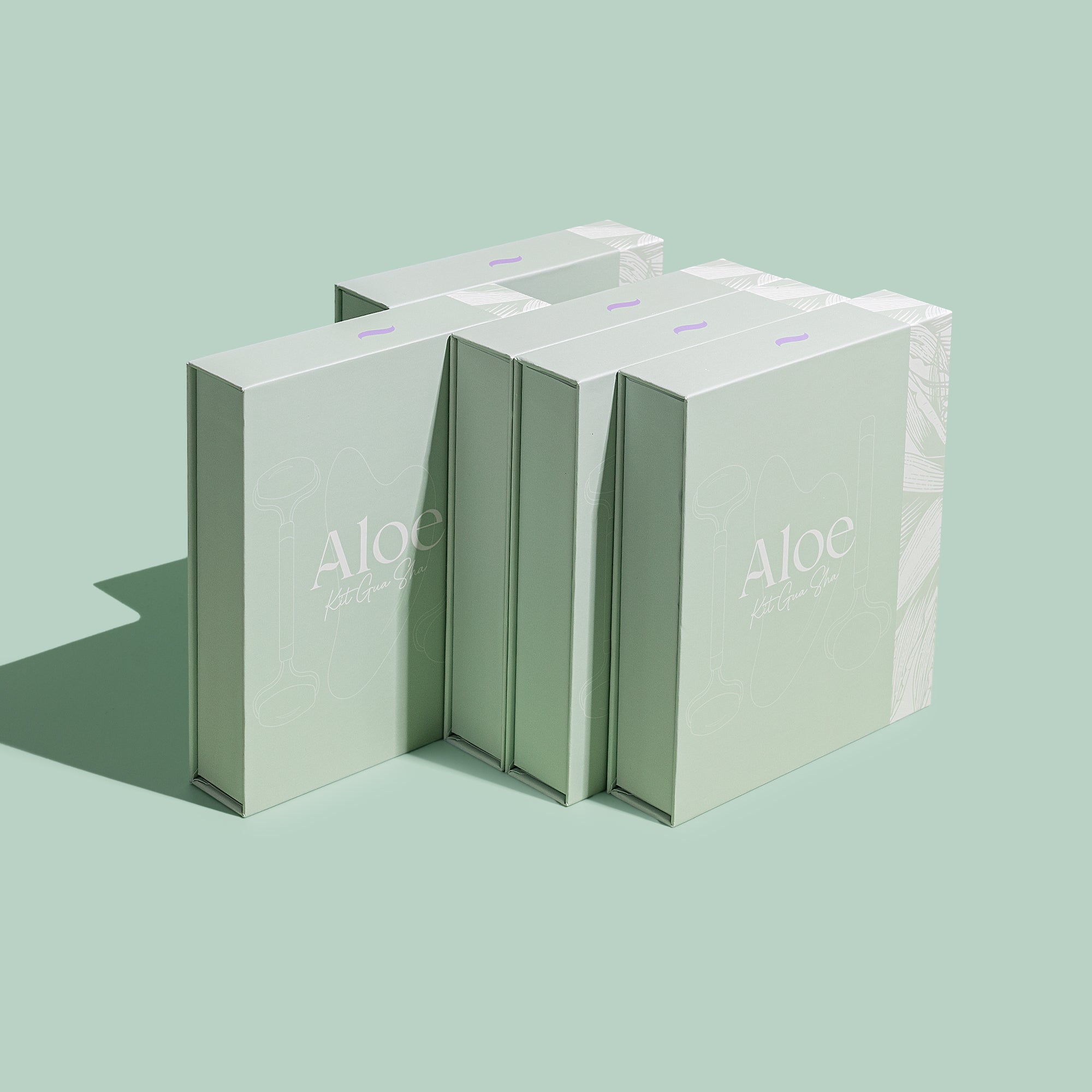 Kit Gua Sha - Set in scatola